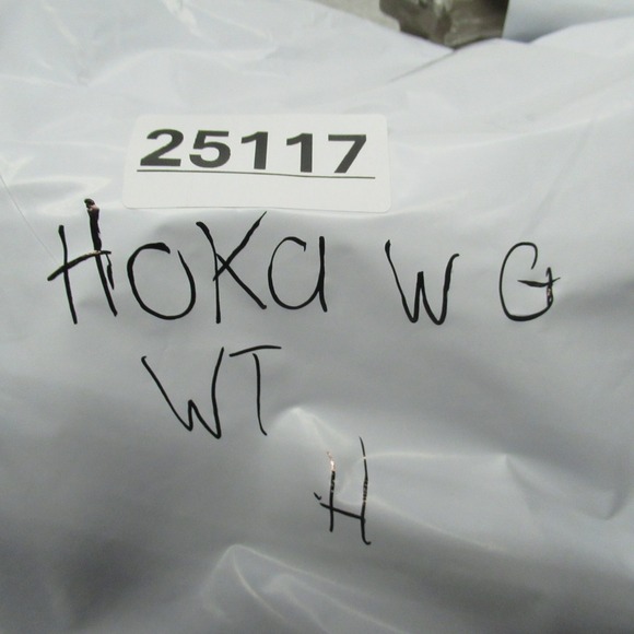 Hoka One One Women 11B Running Shoes White Arahi 7 Gym Light Lace Up Sneakers - Picture 14 of 14